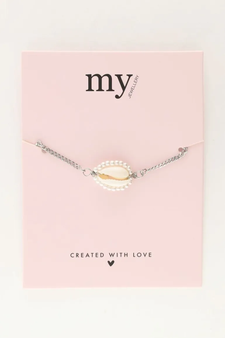 Bracelet Avec Coquillage Et Perles