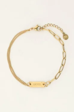 Bracelet Avec Différents Maillons Amour
