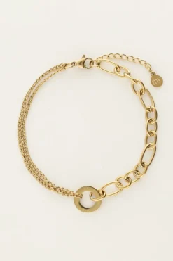 Bracelet Avec Différents Maillons ''Love''