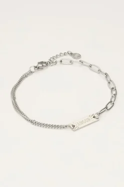 Bracelet Avec Différents Maillons Amour