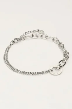 Bracelet Avec Différents Maillons ''Love''