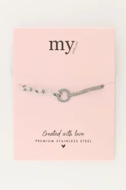 Bracelet Avec Différents Maillons ''Love''
