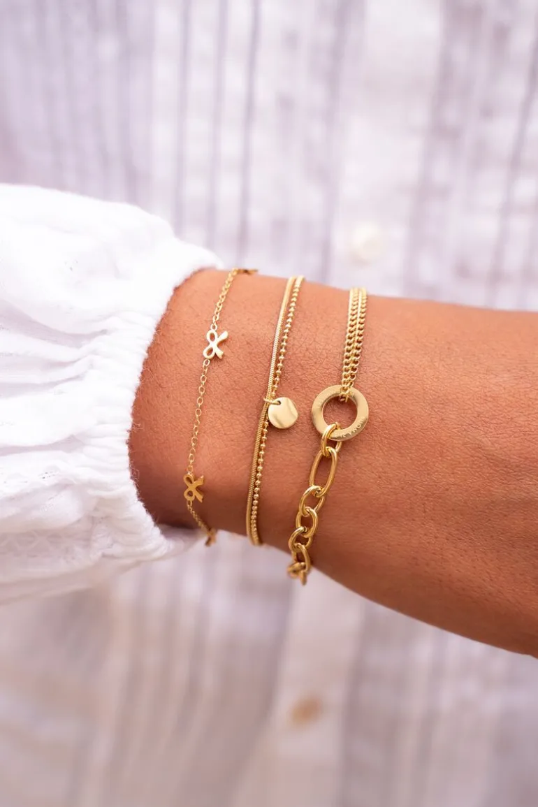 Bracelet Avec Différents Maillons ''Love''