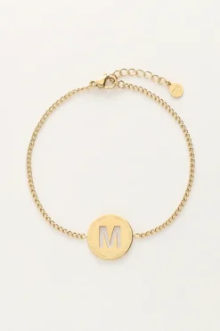 Bracelet Avec Initiale Ouverte