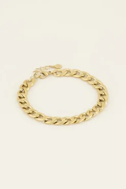 Bracelet Avec Maillons Plats