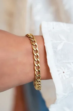 Bracelet Avec Maillons Plats