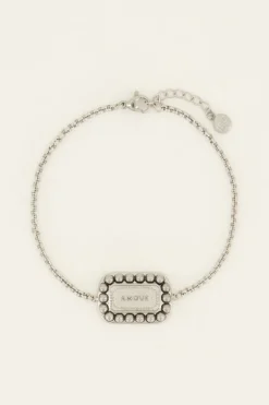 Bracelet Bold Spirit Avec Charm « Amour »