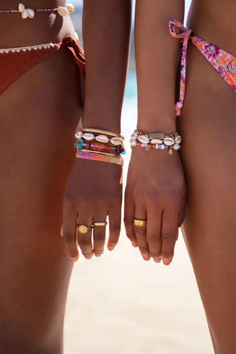 Bracelet/ Bracelet De Cheville En Coquillage Souvenir
