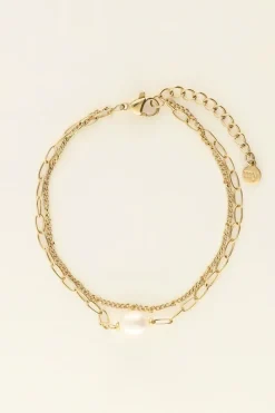 Bracelet Chaîne à Perles