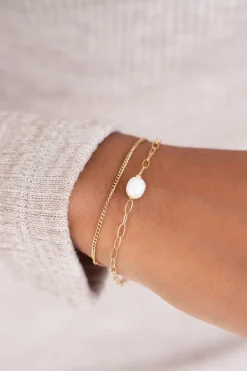 Bracelet Chaîne à Perles