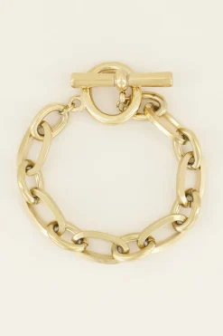 Bracelet Chaîne Avec Fermoir En T