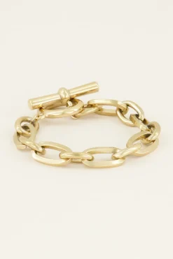 Bracelet Chaîne Avec Fermoir En T