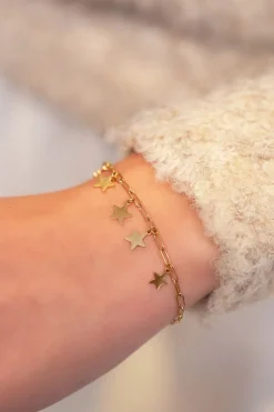 Bracelet Chaîne Petites étoiles Universe