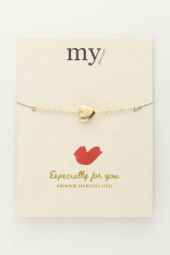 Bracelet Coeur Avec Initiale