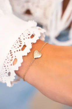 Bracelet Coeur Avec Initiale