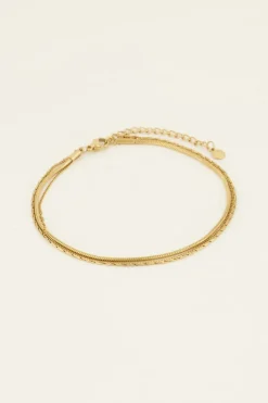 Bracelet De Cheville à 3 Chaînes
