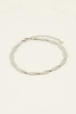 Bracelet De Cheville Chaîne Torsadée