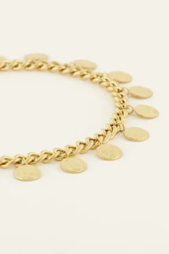 Bracelet De Cheville Chaîne à Grosses Breloques