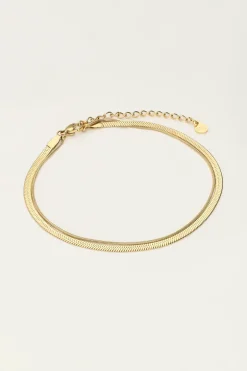 Bracelet De Cheville Minimaliste à Double Lien