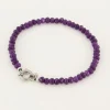 Bracelet De Perles Avec Fermoir Argenté