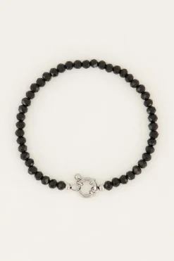 Bracelet De Perles Avec Fermoir Argenté