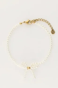 Bracelet De Perles Avec Nœud