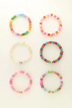 Bracelet De Perles Multicolore