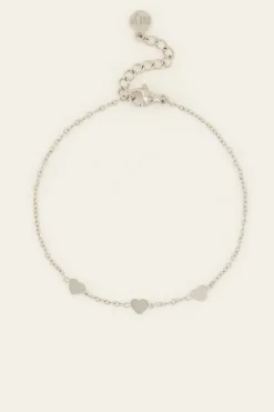Bracelet Diplôme Trois Cœurs