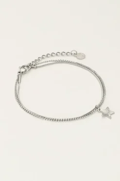 Bracelet Double Minimaliste Avec Charms étoile
