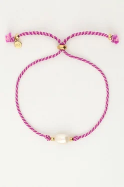 Bracelet En Corde Avec Perles
