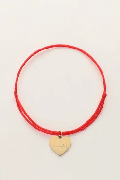 Bracelet En Corde Rouge Berlin