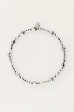 Bracelet En Perles Avec Cœurs