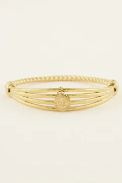 Bracelet Jonc à Médaillon
