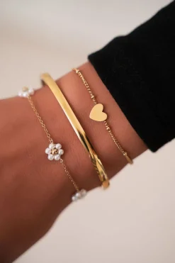 Bracelet Jonc Carré Fin