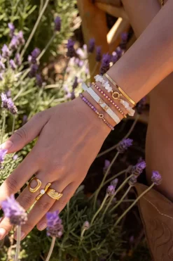 Bracelet élastique Basique Avec Paillettes