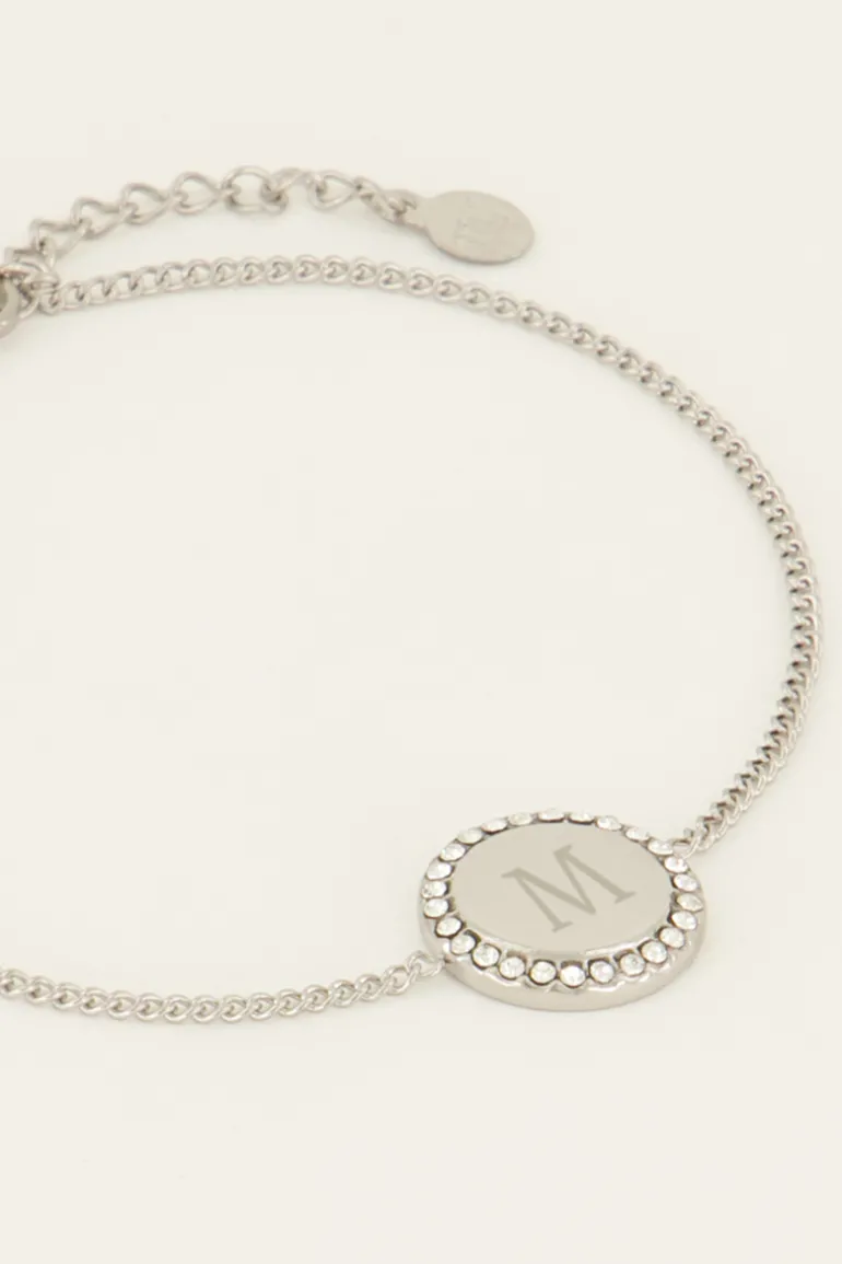 Bracelet Médaillon à Strass Atelier