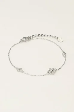 Bracelet Minimaliste à Carreaux