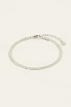 Bracelet Minimaliste à Maillons Plats