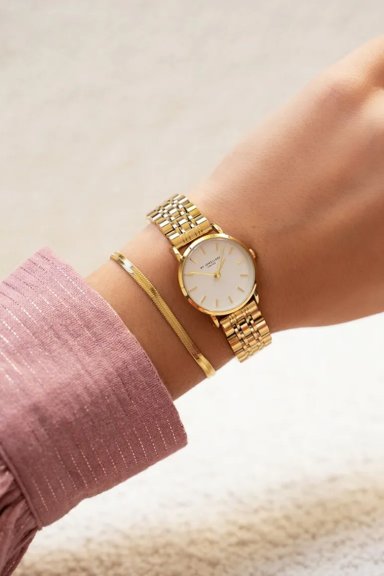 Bracelet Minimaliste à Maillons Plats