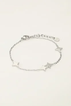 Bracelet Minimaliste Avec étoiles Polaires