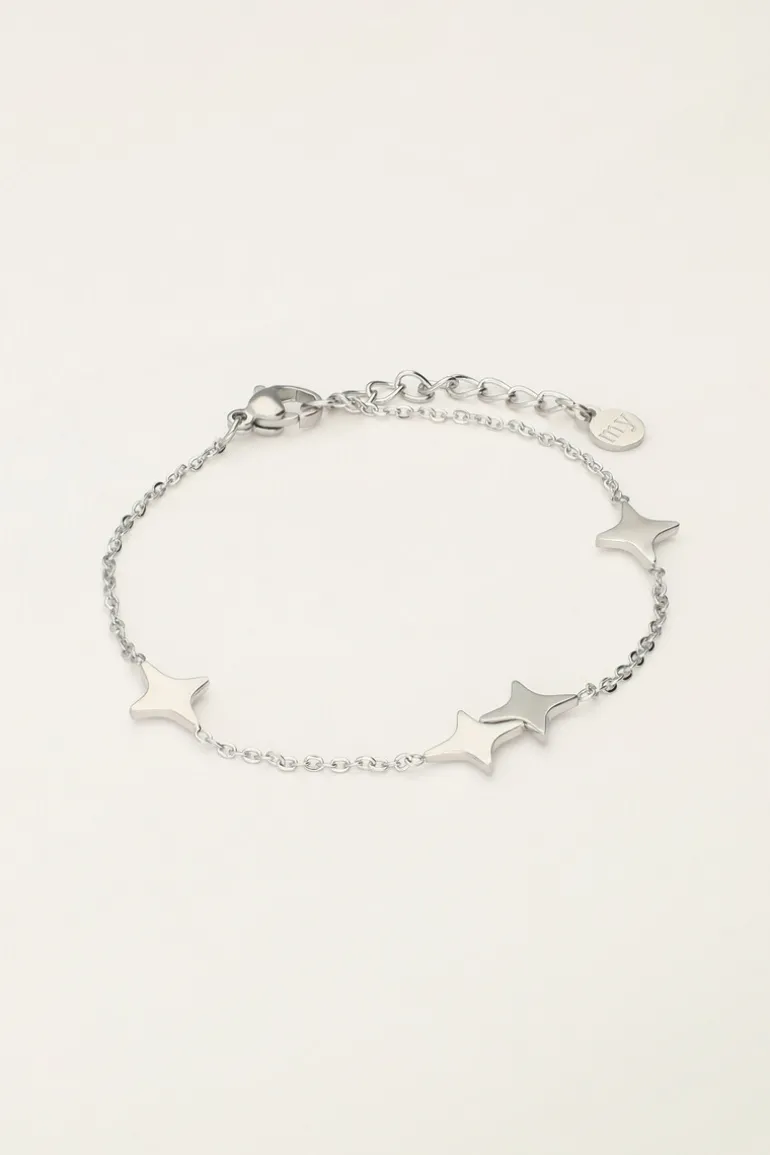 Bracelet Minimaliste Avec étoiles Polaires