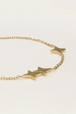 Bracelet Minimaliste Avec étoiles Polaires