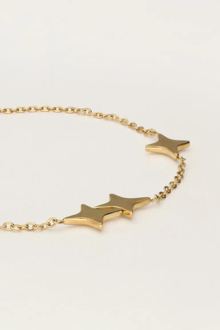 Bracelet Minimaliste Avec étoiles Polaires