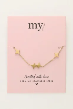 Bracelet Minimaliste Avec étoiles Polaires