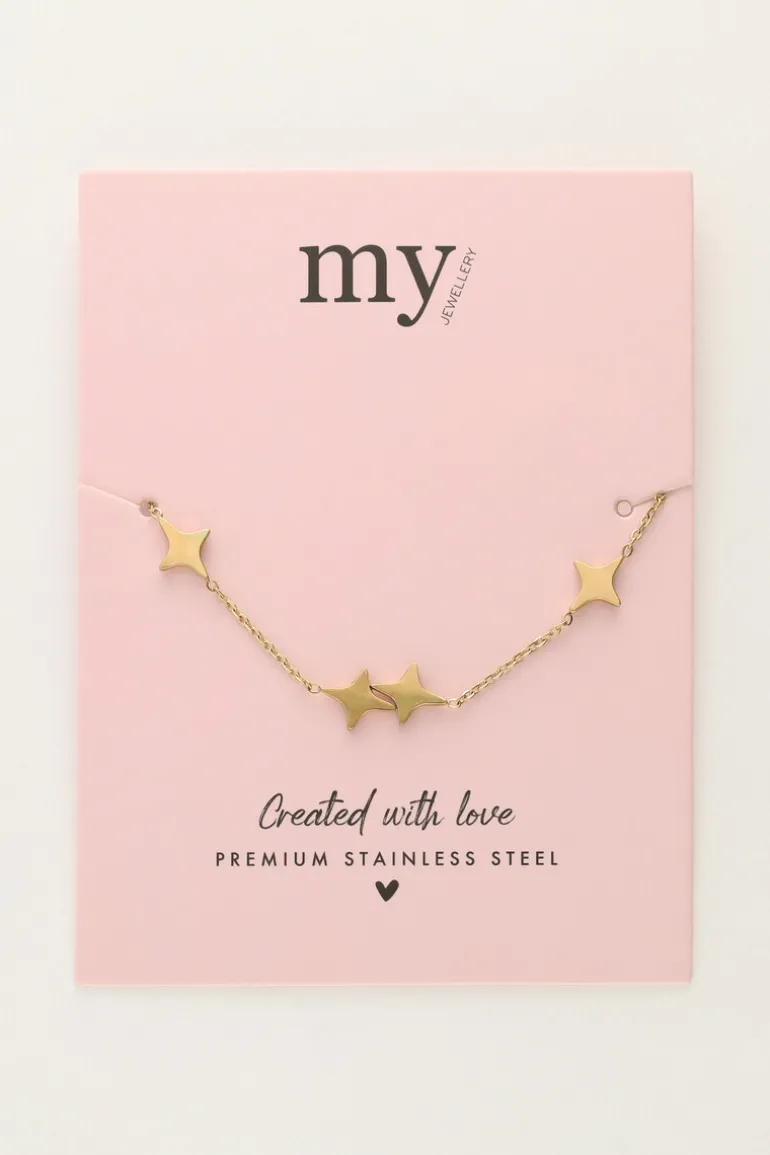 Bracelet Minimaliste Avec étoiles Polaires