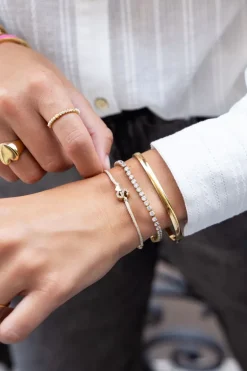Bracelet MOOD Avec Cristaux Transparents