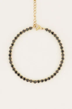 Bracelet MOOD Avec Pierres Noires