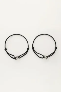 Bracelet Noir Forever Connected