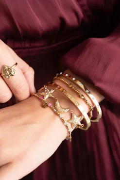 Bracelet Starry Avec Lunes Et étoiles