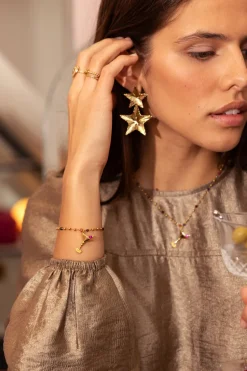 Bracelet Starry Avec Perles Colorées Et Cocktail